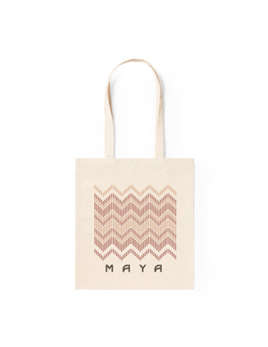 Bolsa Personalizable 100% Algodón, Asas largas...