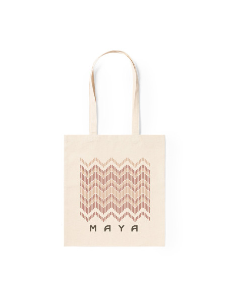 Bolsa Personalizable 100% Algodón, Asas largas de 70cm