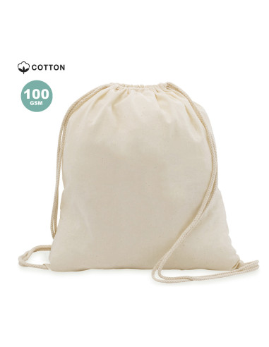 Mochila Publicitaria de cuerdas en Algodón 100%