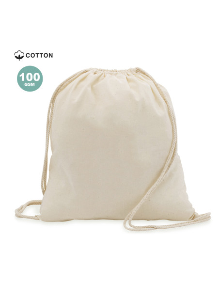 Mochila Publicitaria de cuerdas en Algodón 100%