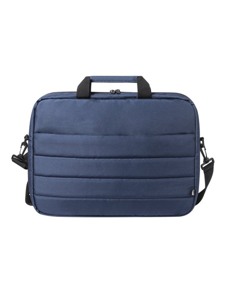 Maletín para publicidad en RPET con compartimento acolchado.