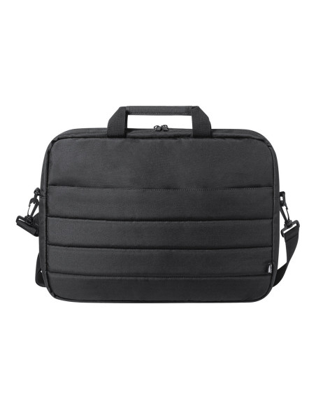 Maletín para publicidad en RPET con compartimento acolchado.