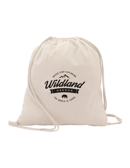 Mochila Publicitaria de cuerdas en Algodón 100%