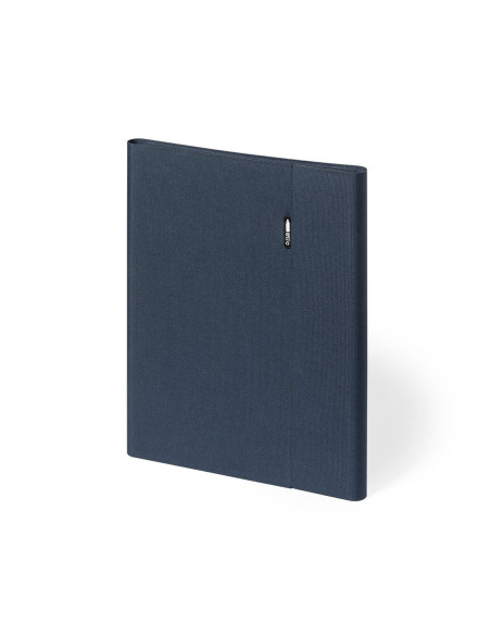 Carpeta personalizada en RPET con cierre magnético y bloc.