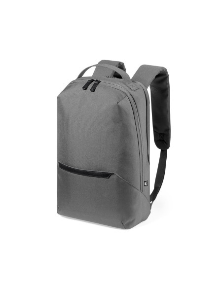 Mochila para Publicidad Poliéster 600D RPET, Cremallera doble tirador