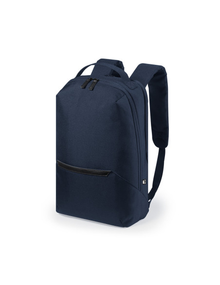 Mochila para Publicidad Poliéster 600D RPET, Cremallera doble tirador