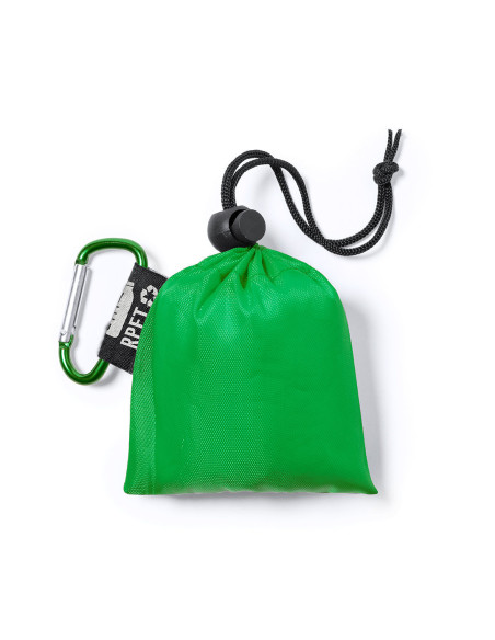 Poncho para lluvia personalizado Adulto en LDPE con funda RPET,