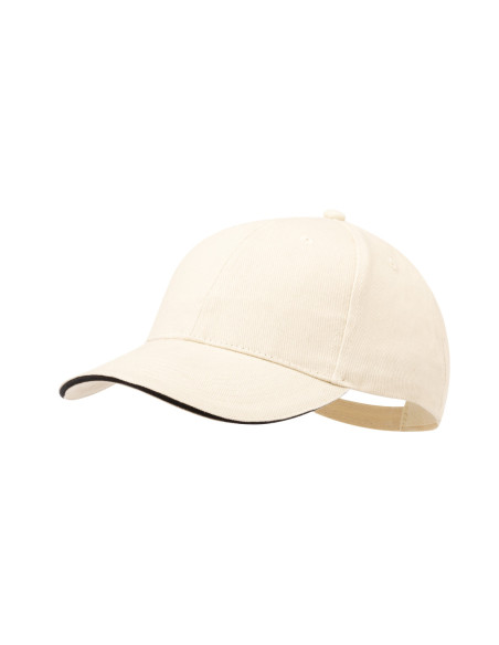 Gorra personalizada 6 paneles, resistente algodón peinado 250g/m².
