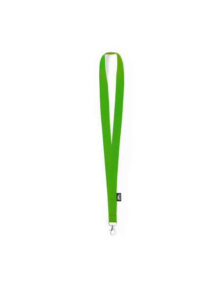 Lanyards personalizados baratos ECO, RPET y gancho metálico giratorio