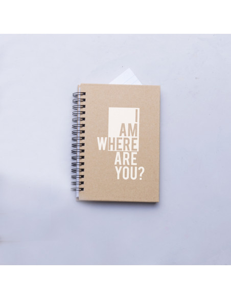 Libreta Ecológica Publicitaria de Anillas, Cartón reciclado