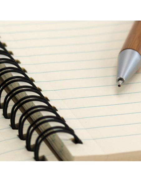 Libreta Ecológica Publicitaria de Anillas, Cartón reciclado