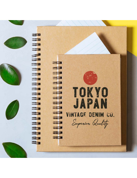 Libreta de Anillas para Personalizar, Cartón Reciclado