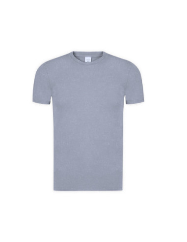 Camiseta unisex lavado jeans, Personalizada, 100% algodón peinado