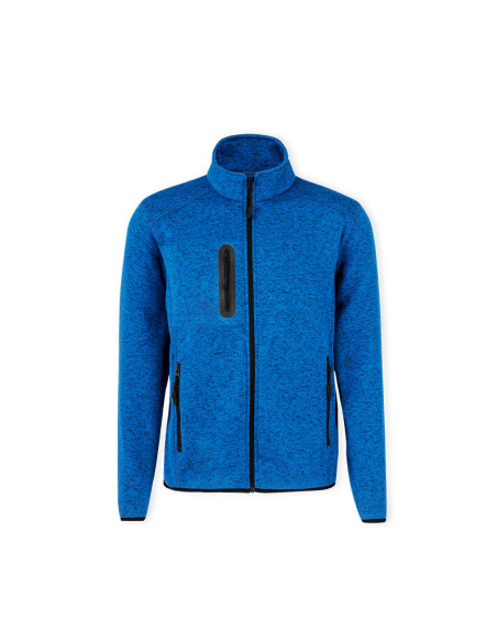 Chaqueta de trabajo bitono, polar fleece, XS-XXL.