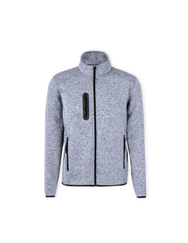 Chaqueta de trabajo bitono, polar fleece, XS-XXL.