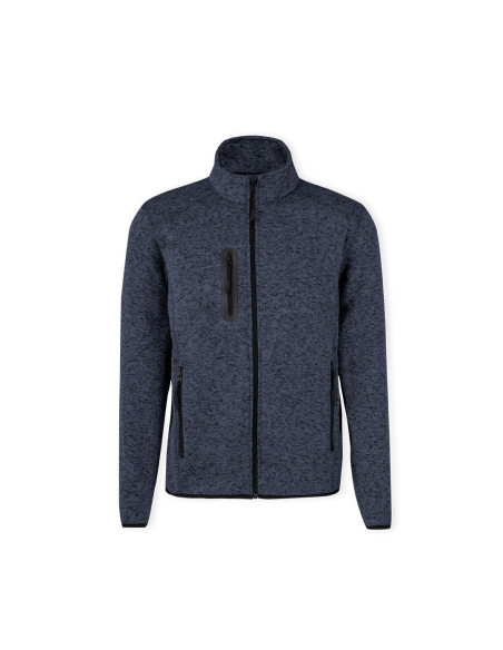 Chaqueta de trabajo bitono, polar fleece, XS-XXL.