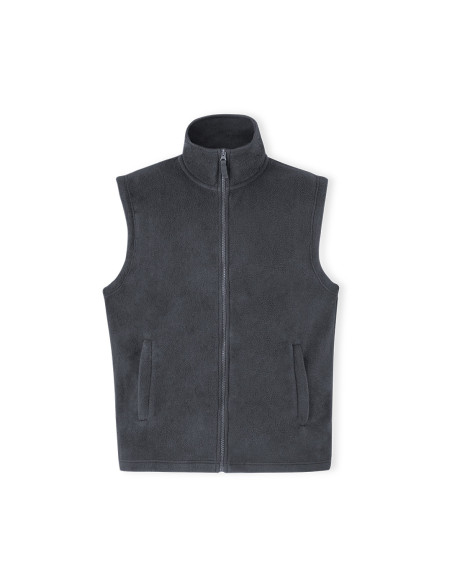 Chaleco publicitario en polar fleece y anti-pilling, XS-XXL.