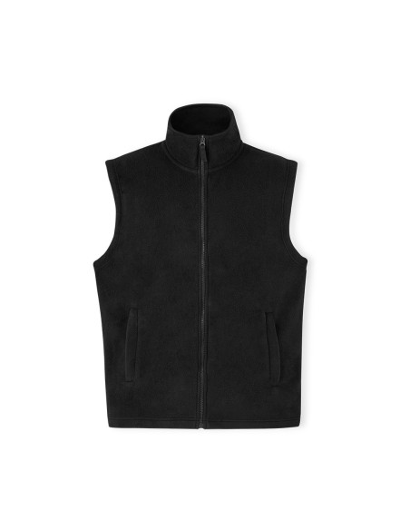 Chaleco publicitario en polar fleece y anti-pilling, XS-XXL.