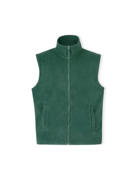 Chaleco publicitario en polar fleece y anti-pilling, XS-XXL.