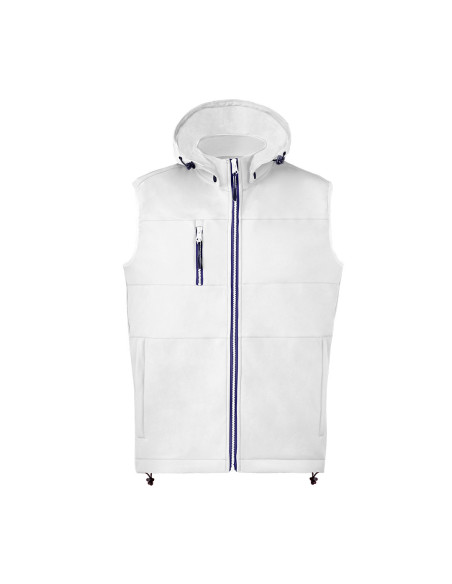 Chaleco personalizado bordado, soft shell, resistente, XS-XXL.