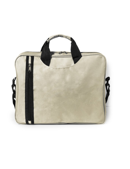 Maletín con bolsillo frontal personalizado en poliéster, 600D.