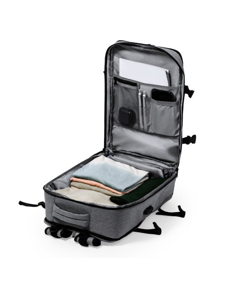 Mochila Promocional Multifunción en 300D RPET.