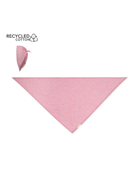 Pañuelo triangular Personalizado extra Grande en Algodón reciclado