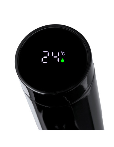 Termo Personalizado 450ml Medidor táctil...