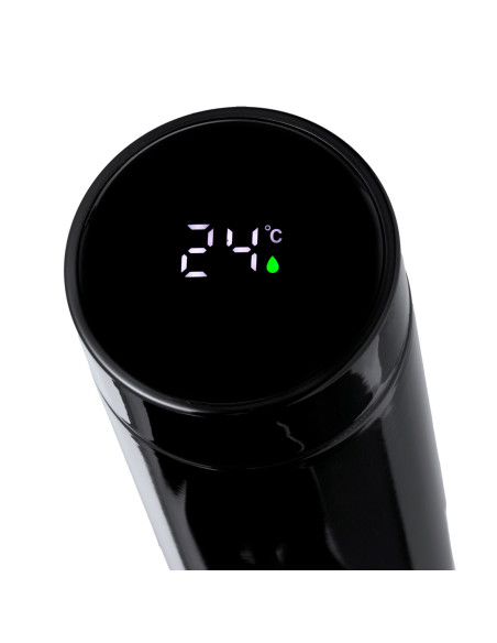 Termo Personalizado 450ml Medidor táctil Temperatura