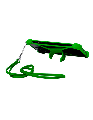 Lanyard publicitario con soporte móvil y...