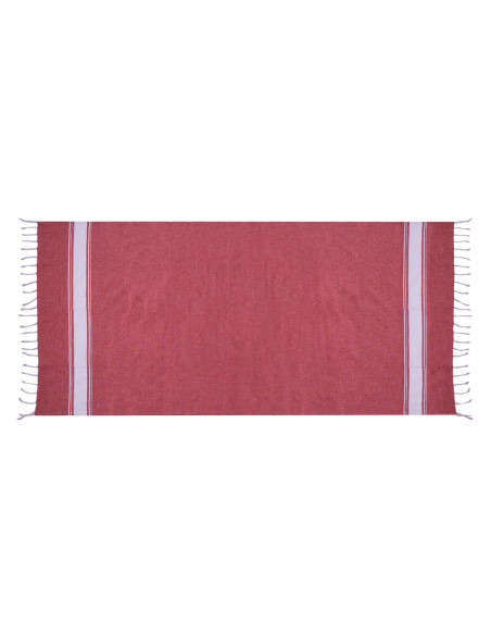 Pareo toalla para clientes en algodón y poliéster. 180g/m².