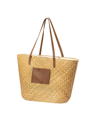 Bolso Playa Personalizado Paja Rectangular