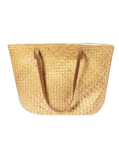 Bolso Playa Personalizado Paja Rectangular