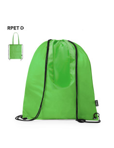 Mochila Publicitaria de cuerdas en RPET 210T, Asas 70cm 2
