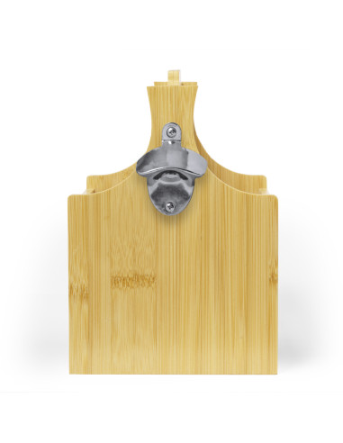 Portabotellas Personalizable de Bambú