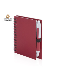 Libreta de Anillas Publicitaria , Cartón reciclado con...