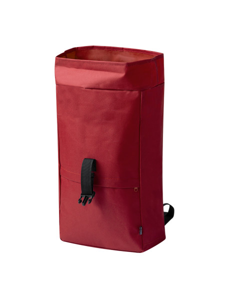 Mochila para Publicidad 600D RPET, Bolsillo principal con Hebilla