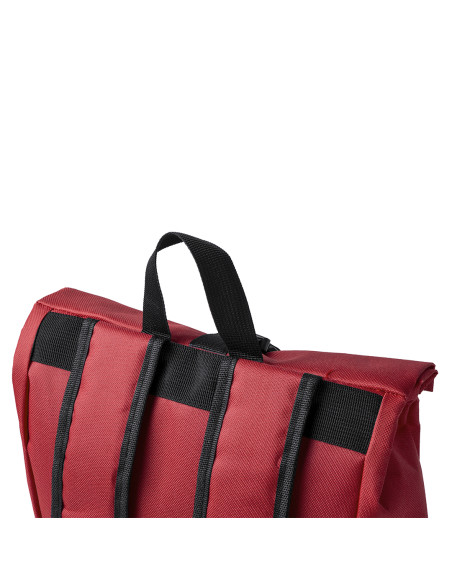 Mochila para Publicidad 600D RPET, Bolsillo principal con Hebilla