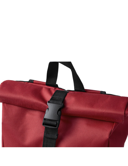 Mochila para Publicidad 600D RPET, Bolsillo principal con Hebilla