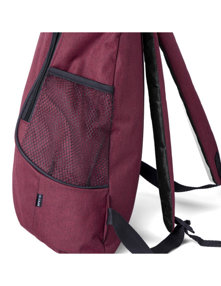 Mochila para Publicidad 300D RPET, Bolsillo frontal con Cremallera