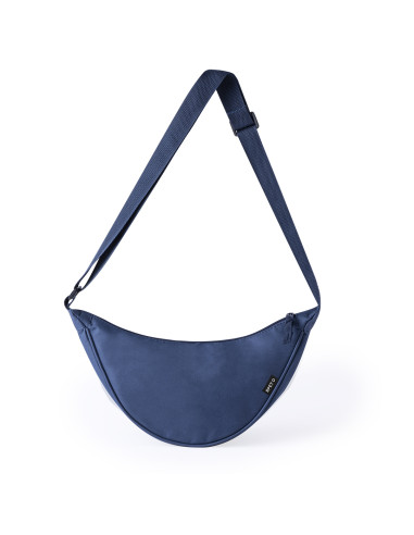 Riñonera publicitaria RPET con cremallera y...