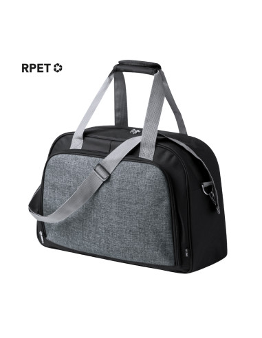 Bolsa de viaje personalizada con asas reforzadas en RPET 600D.