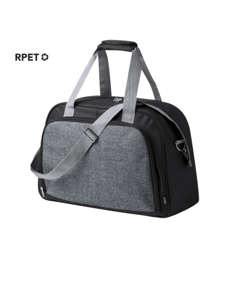 Bolsa de viaje personalizada con asas reforzadas en RPET 600D.