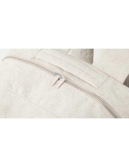 Mochila Publicitaria de Algodón reciclado GRS 300g/m2.