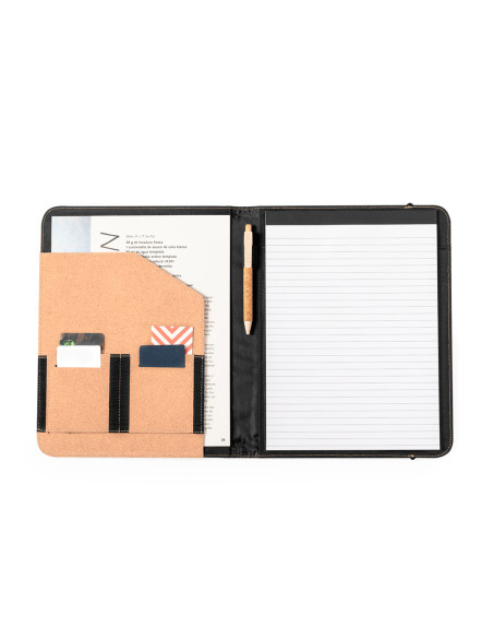 Carpeta archivadora ECO personalizada en corcho natural.