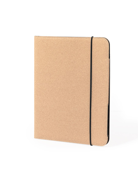 Carpeta archivadora ECO personalizada en corcho natural.