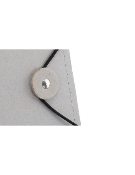 Carpeta portafolios personalizada, cartón reciclado, bloc y soporte