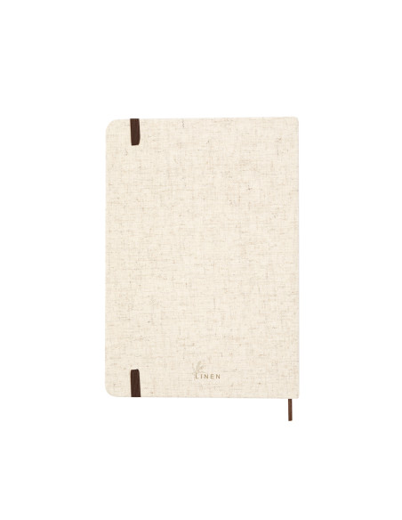Bloc de Notas en lino ideal para Personalizar y Marcapáginas.