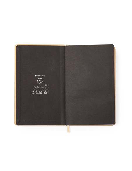 Bloc de notas Personalizado de Semillas en cartón Reciclado.