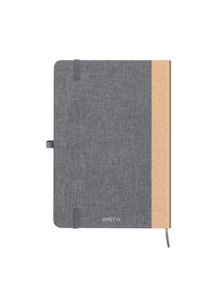 Bloc de Notas para Personalizar, Tapas rígidas y lomo de Corcho